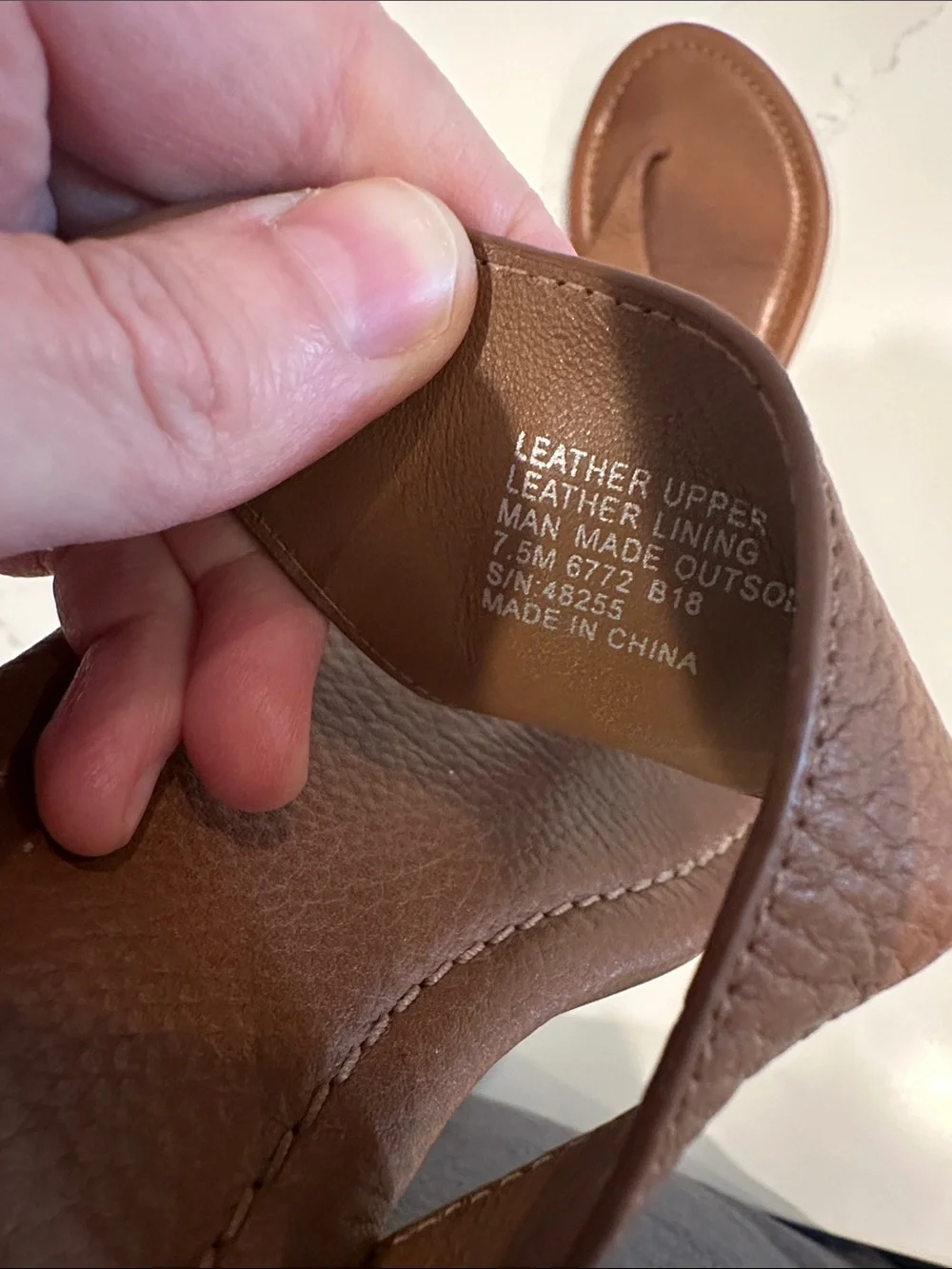 Tory Burch Jolie Thong Sandals (Ivory) Size 9